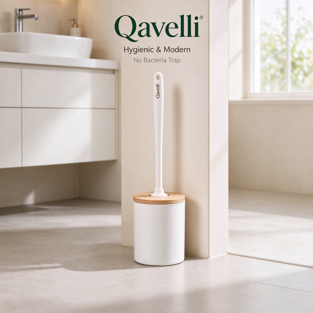 Qavelli® Silicone Toilet Brush